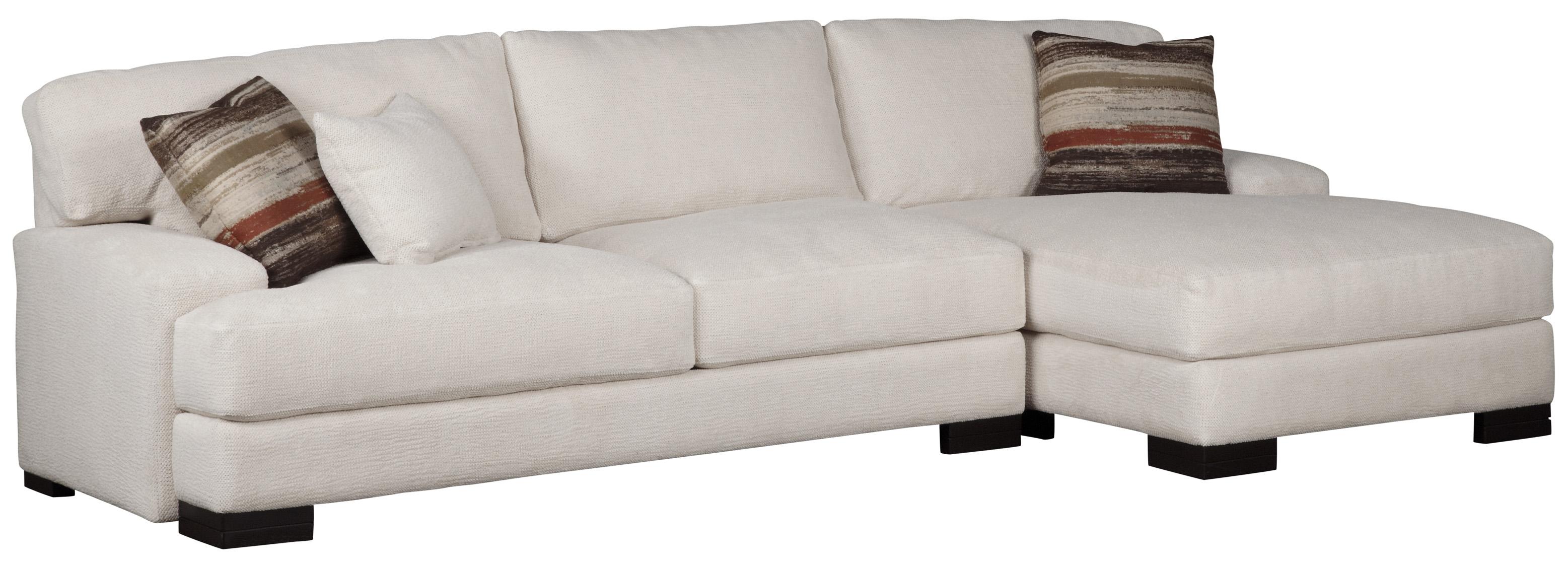 Jonathan Louis Burton Modern Sectional with Right Chaise Rooms and